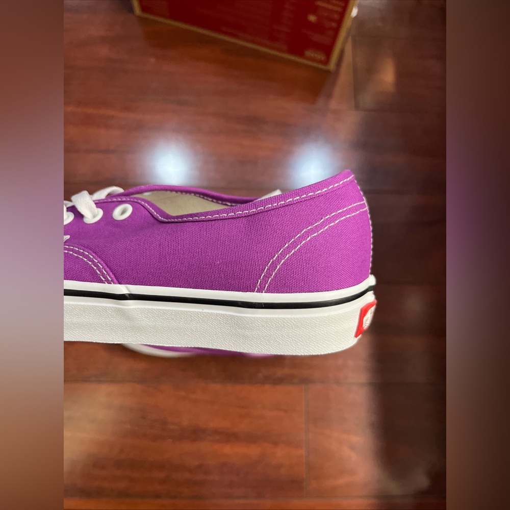 Womens 7.5 Vans Authentic Color Theory Willowherb Low Top Shoe Sneaker HALF BOX - Picture 9 of 16